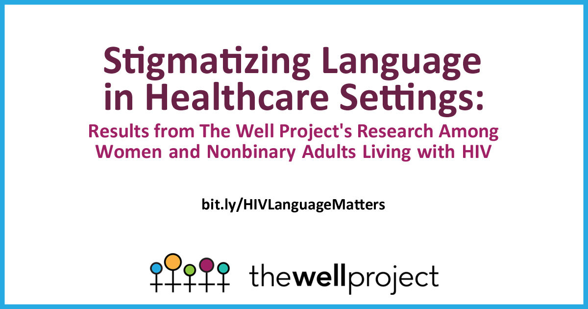 Title graphic for The Well Project language survey report.