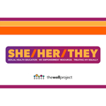 Logo for SHE/HER/THEY.