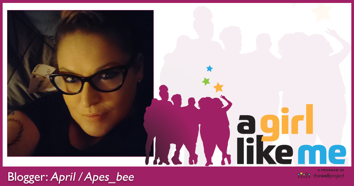 Blogger April and logo for A Girl Like Me.