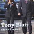 A Girl Like Me blogger Louise Vallace of Aunty Lou's House and former prime minister Tony Blair.