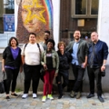 Eliane and others at the second European LGBTQI+ Health Conference.