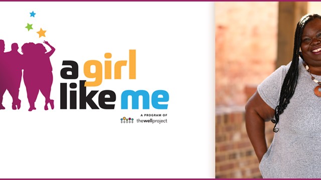Connie L. Johnson and logo for A Girl Like Me.