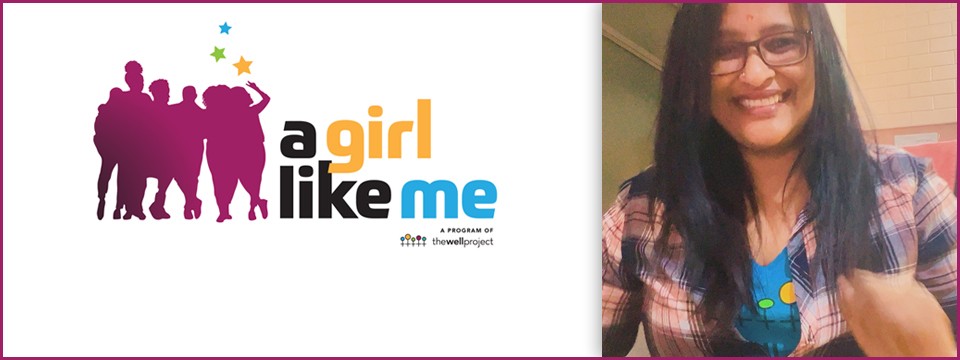 Blogger Jyoti Dhawale and logo for A Girl Like Me. 