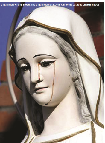 Our lady is sad, very sad.  Nobody seems to notice.  Nobody seems to care. 